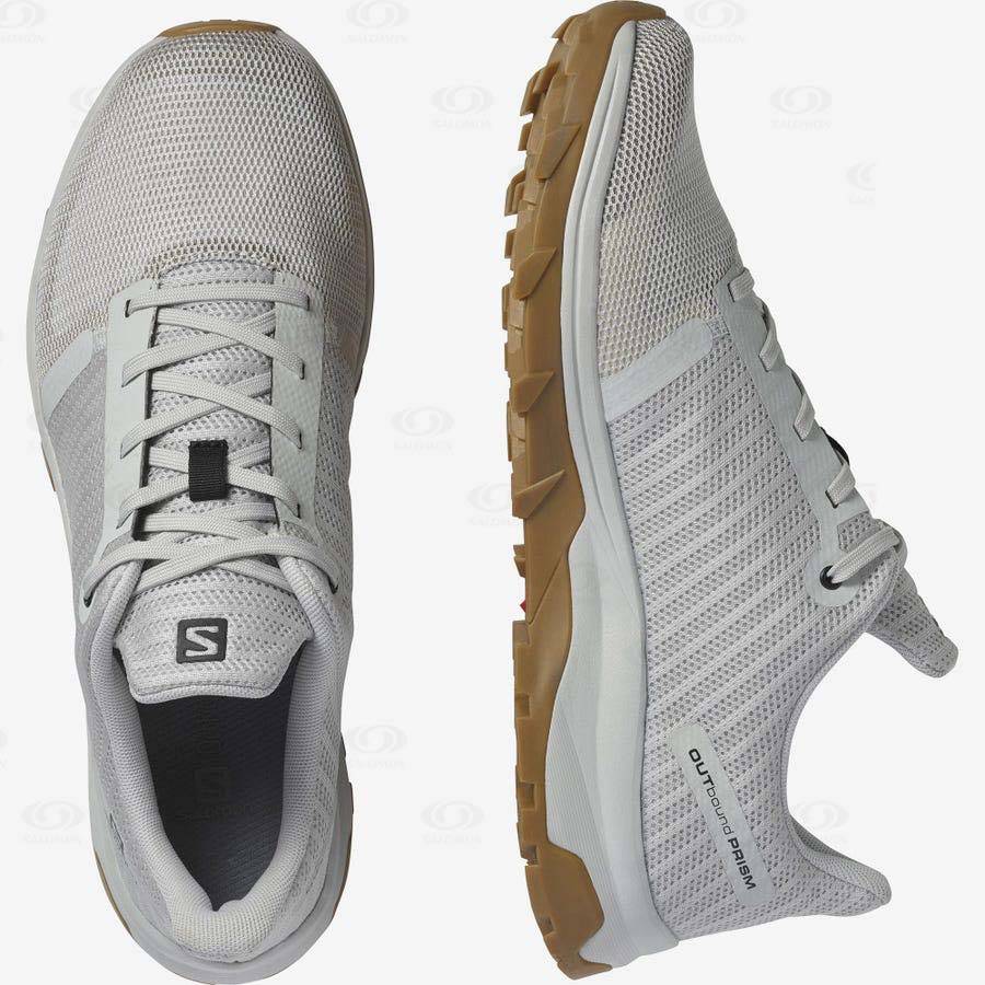 Tenis Senderismo Salomon OUTBOUND PRISM Hombre Blancos | MX-O1084