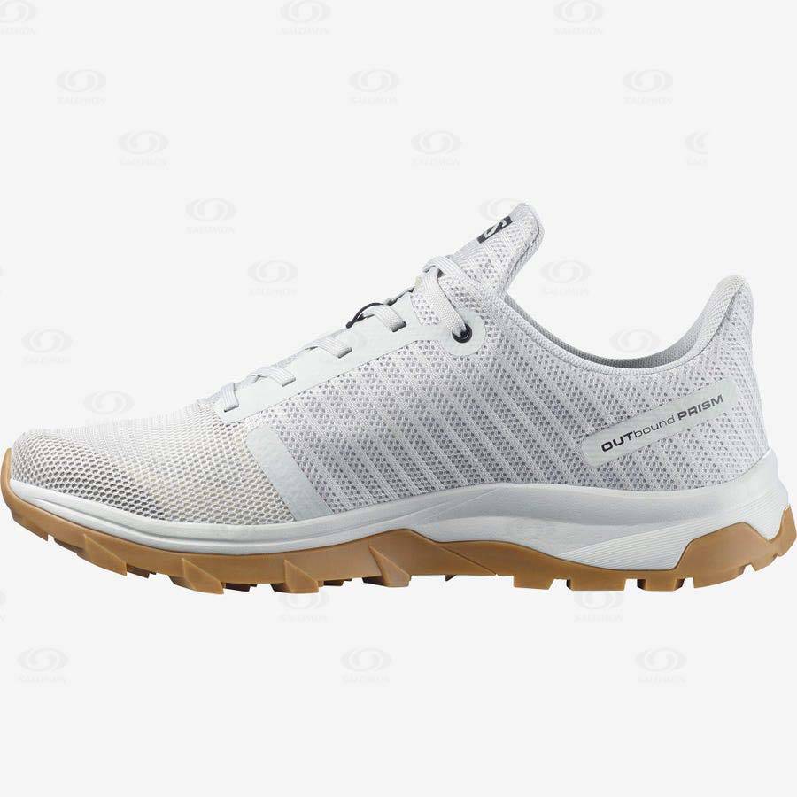 Tenis Senderismo Salomon OUTBOUND PRISM Hombre Blancos | MX-O1084