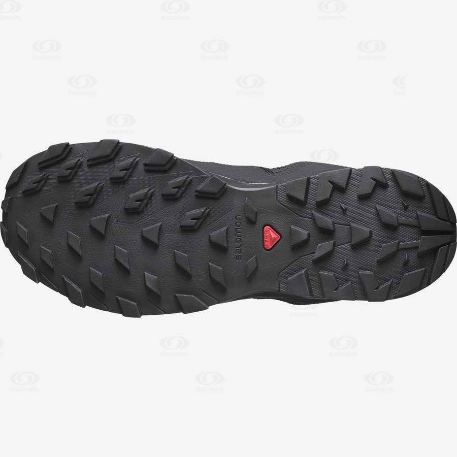 Tenis Senderismo Salomon OUTLINE GORE-TEX Hombre Negros Negros | MX-A1626