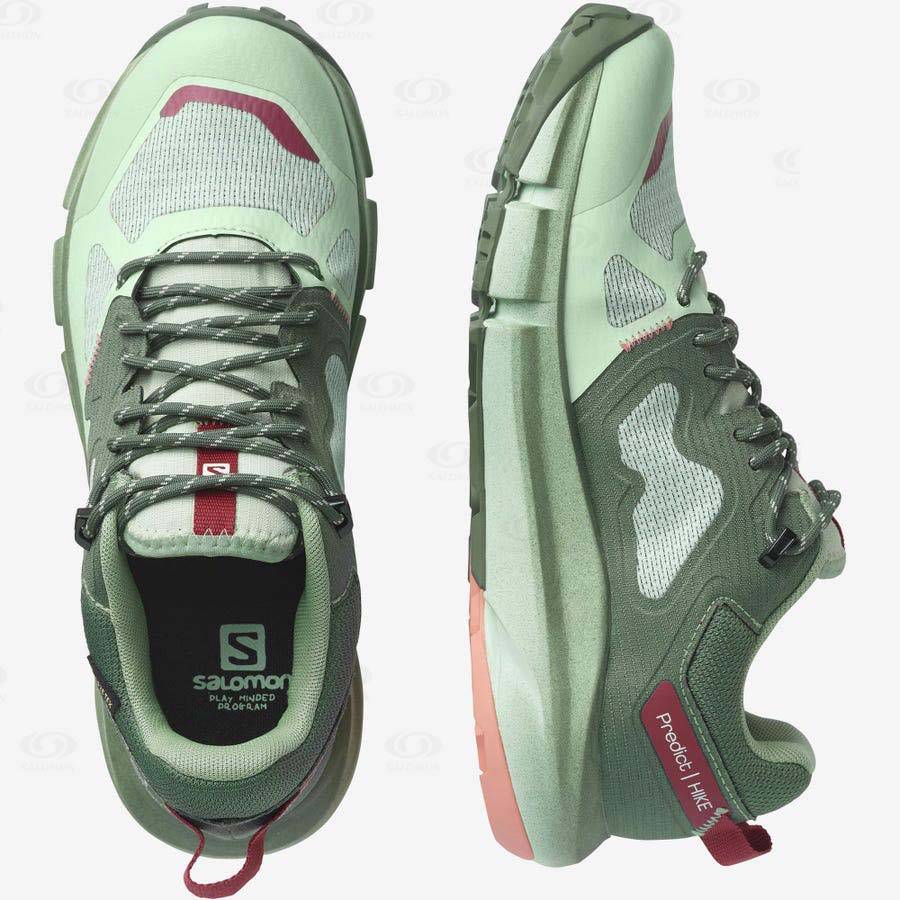 Tenis Senderismo Salomon PREDICT HIKE GORE-TEX Mujer Turquesa | MX-L2264