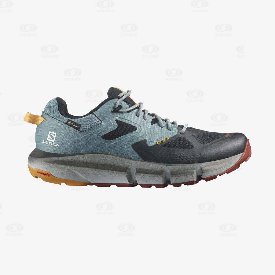 Tenis Senderismo Salomon PREDICT HIKE GORE-TEX Hombre Negros Naranjas | MX-S2528