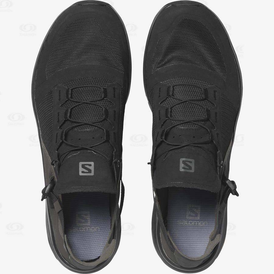 Tenis Senderismo Salomon TECH AMPHIB 4 Hombre Negros Grises | MX-A1185