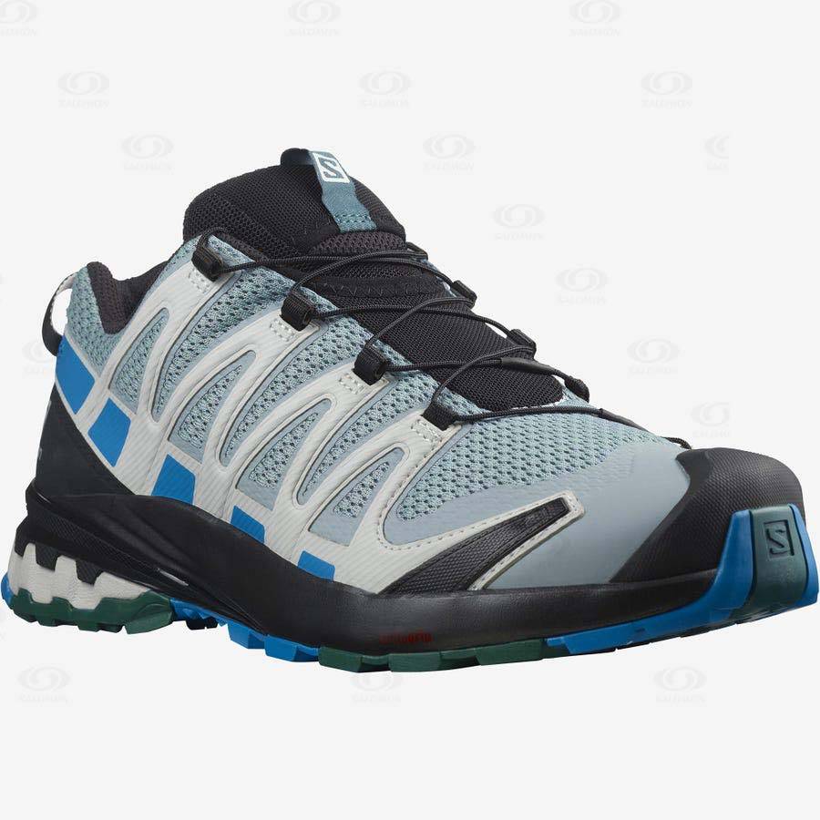 Tenis Senderismo Salomon XA PRO 3D v8 Hombre Turquesa | MX-L2243