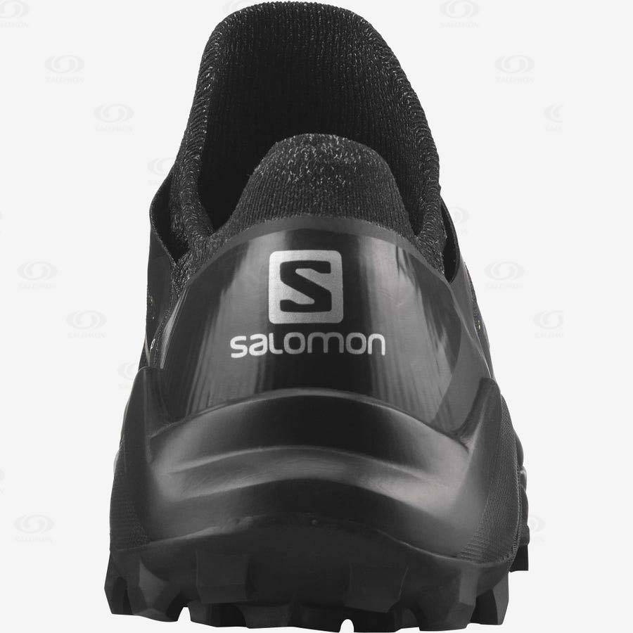 Tenis Trail Running Salomon CROSS PRO 2 Hombre Negros | MX-O2174