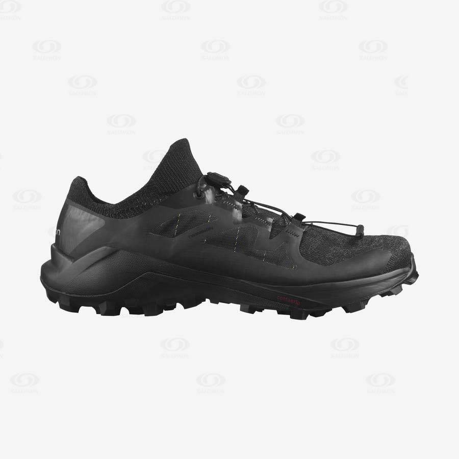 Tenis Trail Running Salomon CROSS PRO 2 Hombre Negros | MX-O2174