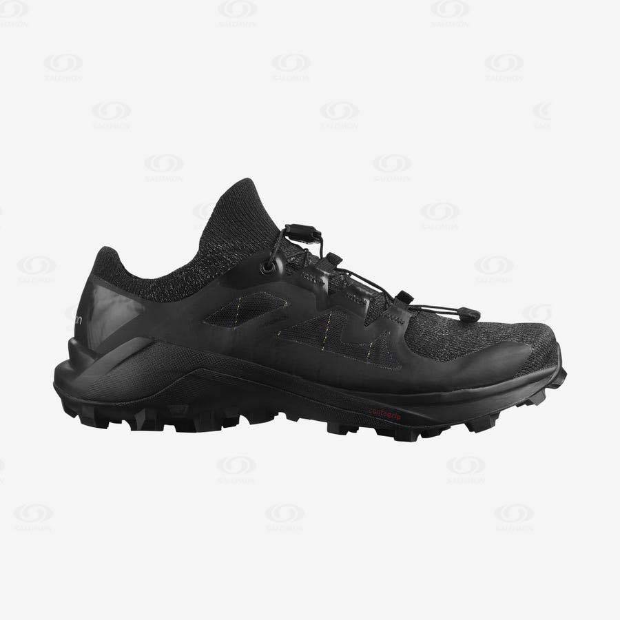 Tenis Trail Running Salomon CROSS PRO 2 Mujer Negros | MX-S1751