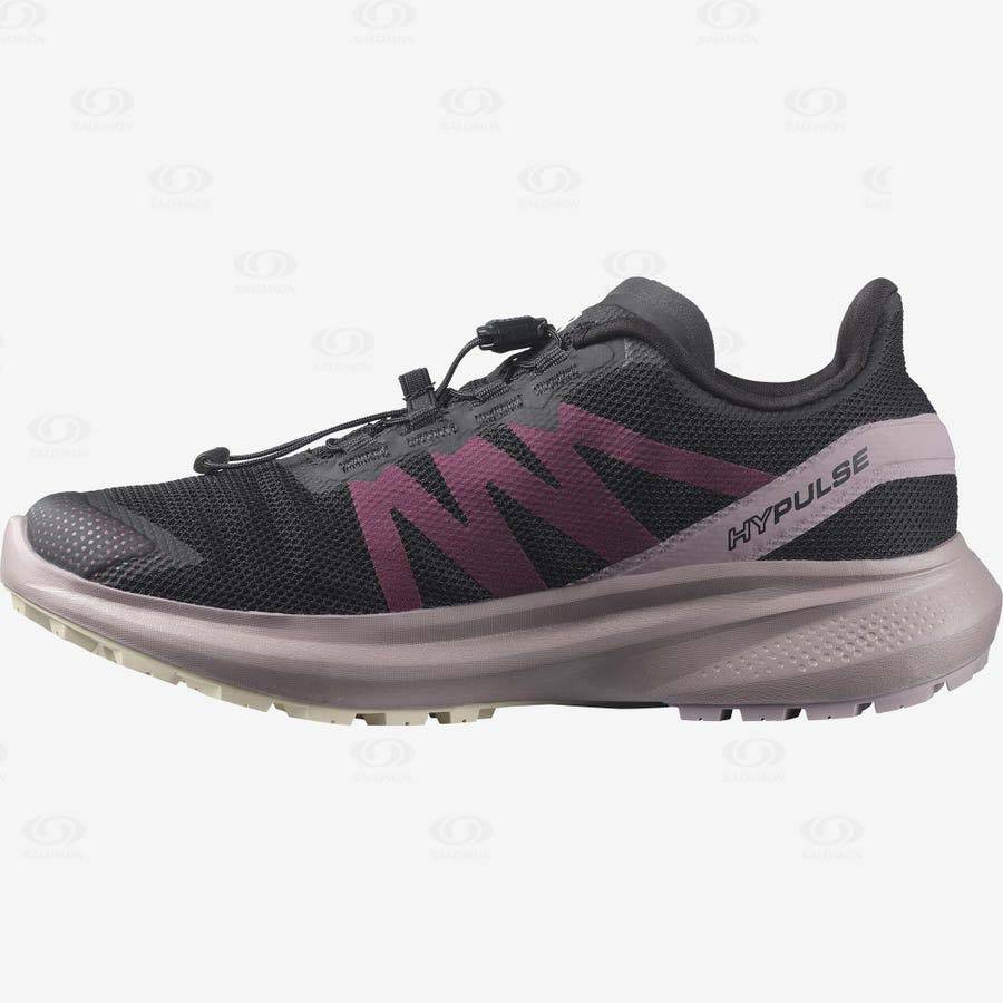 Tenis Trail Running Salomon HYPULSE Mujer Negros | MX-S2542