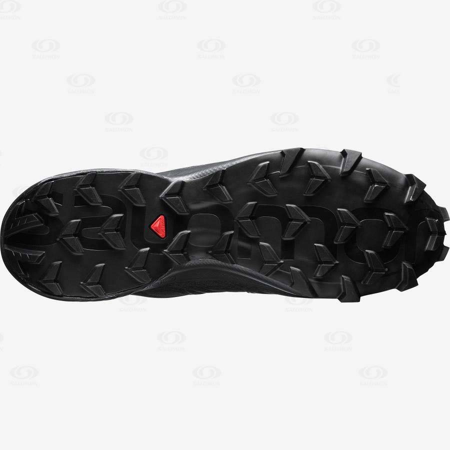 Tenis Trail Running Salomon SPEEDCROSS 5 WIDE Hombre Negros | MX-O1628