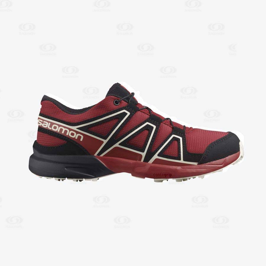 Tenis Trail Running Salomon SPEEDCROSS Niños Rojos | MX-W3280