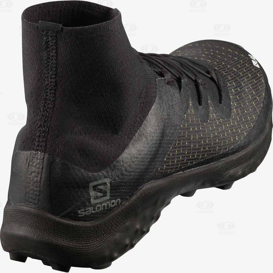 Tenis Trail Running Salomon S/LAB CROSS Hombre Negros | MX-W1750