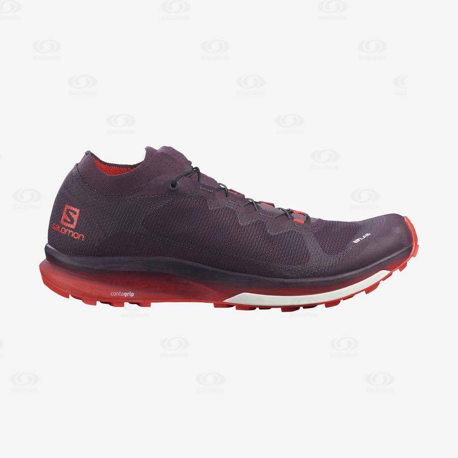 Tenis Trail Running Salomon S/LAB ULTRA 3 Mujer Morados | MX-A1934