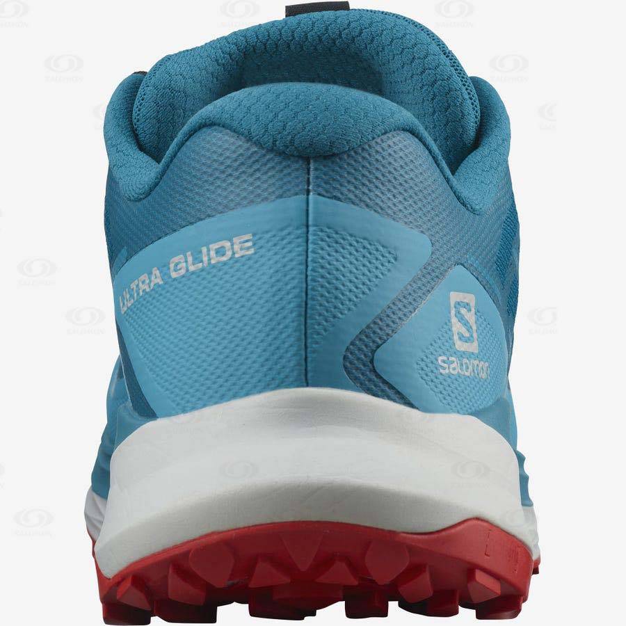 Tenis Trail Running Salomon ULTRA GLIDE Hombre Turquesa | MX-N1281