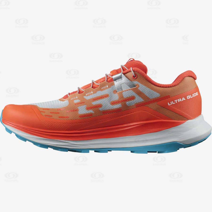 Tenis Trail Running Salomon ULTRA GLIDE Hombre Naranjas | MX-N1407