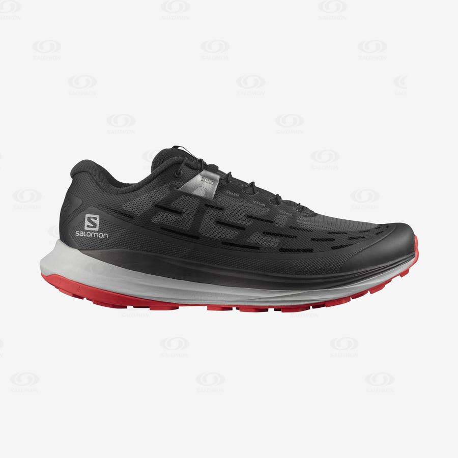 Tenis Trail Running Salomon ULTRA GLIDE Hombre Negros | MX-O2043