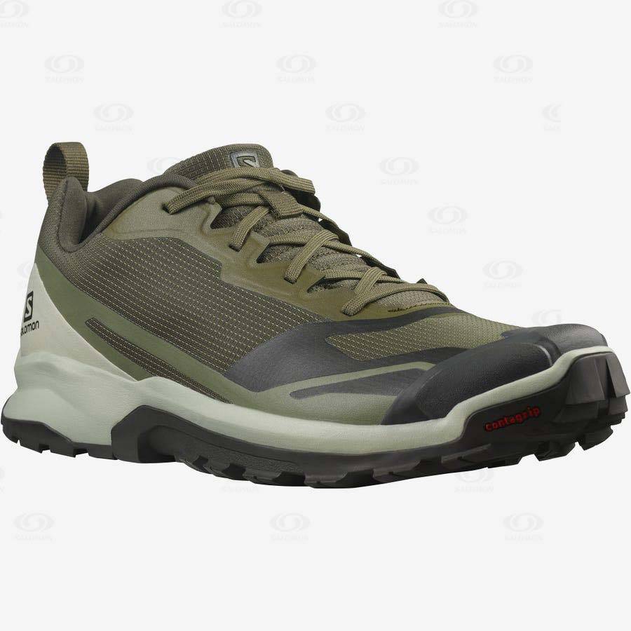 Tenis Trail Running Salomon XA COLLIDER 2 Hombre Verde Oliva | MX-M1048