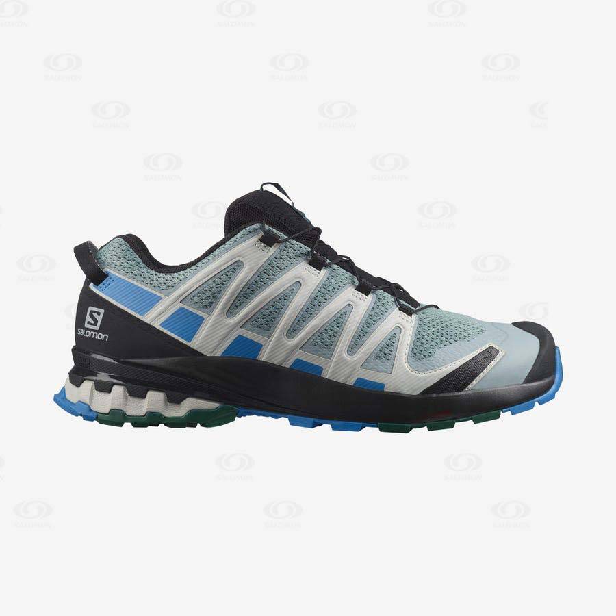 Tenis Trail Running Salomon XA PRO 3D v8 Hombre Verde Menta | MX-A2543