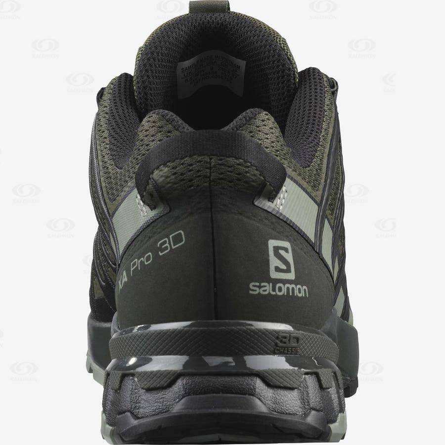 Tenis Trail Running Salomon XA PRO 3D v8 Hombre Verde Oliva | MX-S1331