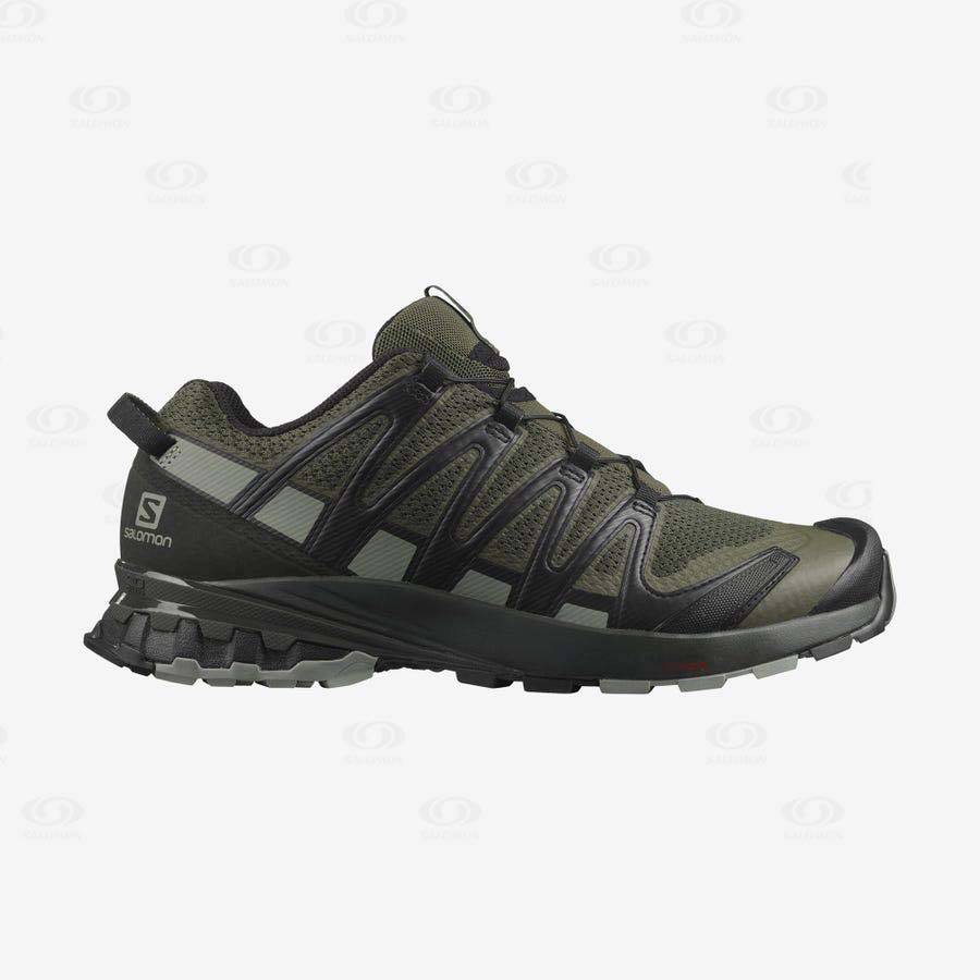 Tenis Trail Running Salomon XA PRO 3D v8 Hombre Verde Oliva | MX-S1331