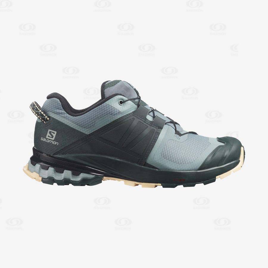 Tenis Trail Running Salomon XA WILD Mujer Azules | MX-O2398