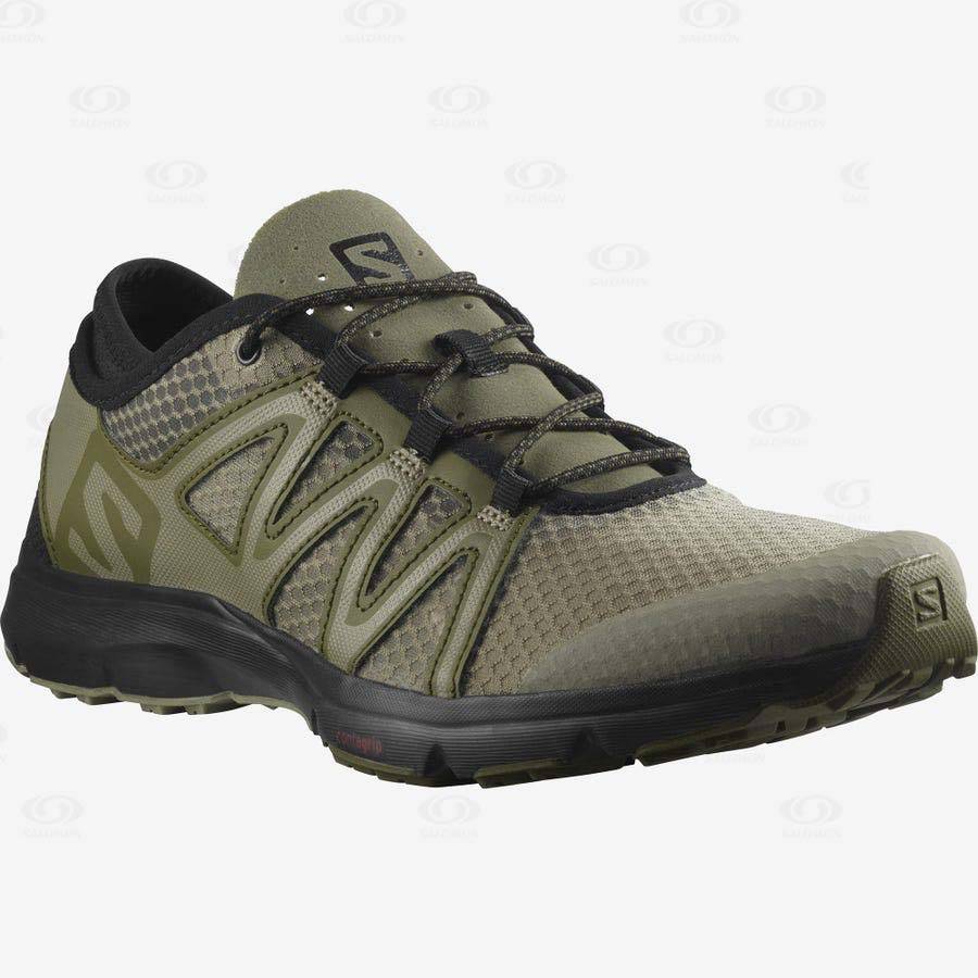 Zapatos de Agua Salomon CROSSAMPHIBIAN SWIFT 2 Hombre Verde Oliva | MX-A1465