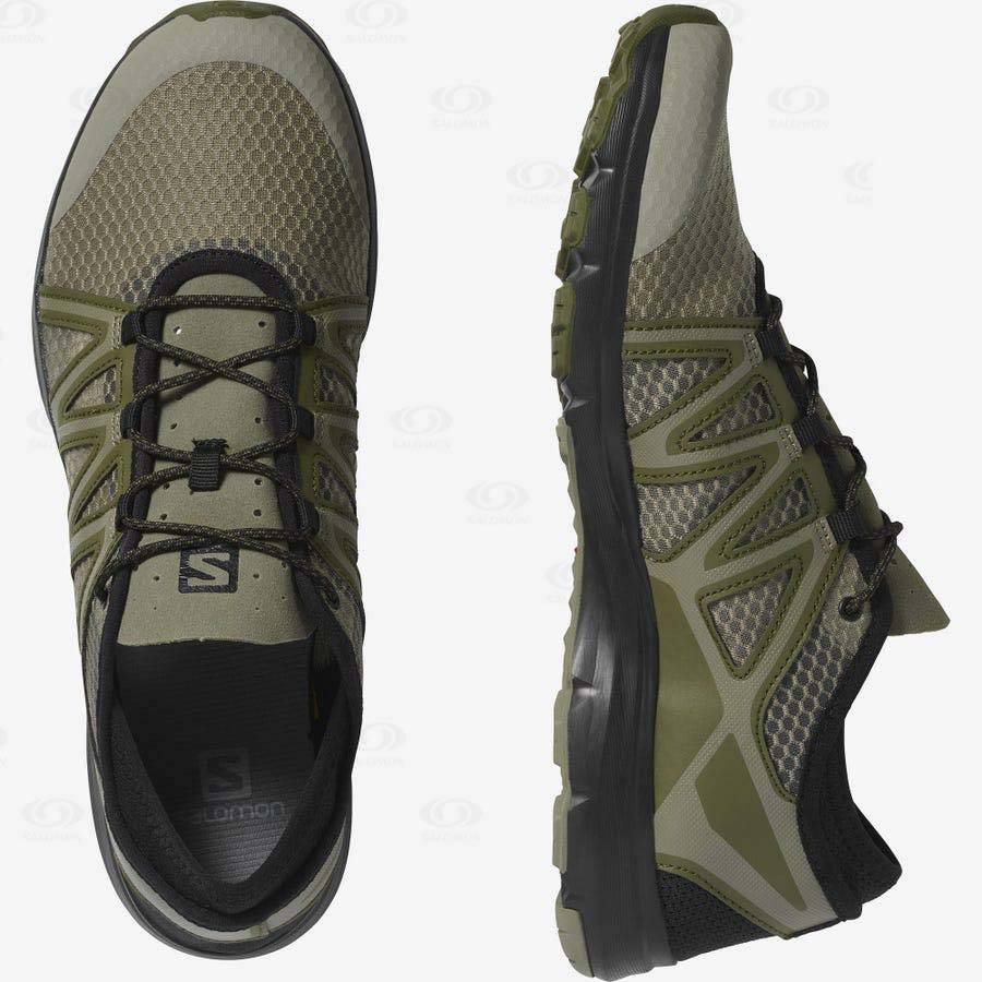 Zapatos de Agua Salomon CROSSAMPHIBIAN SWIFT 2 Hombre Verde Oliva | MX-A1465