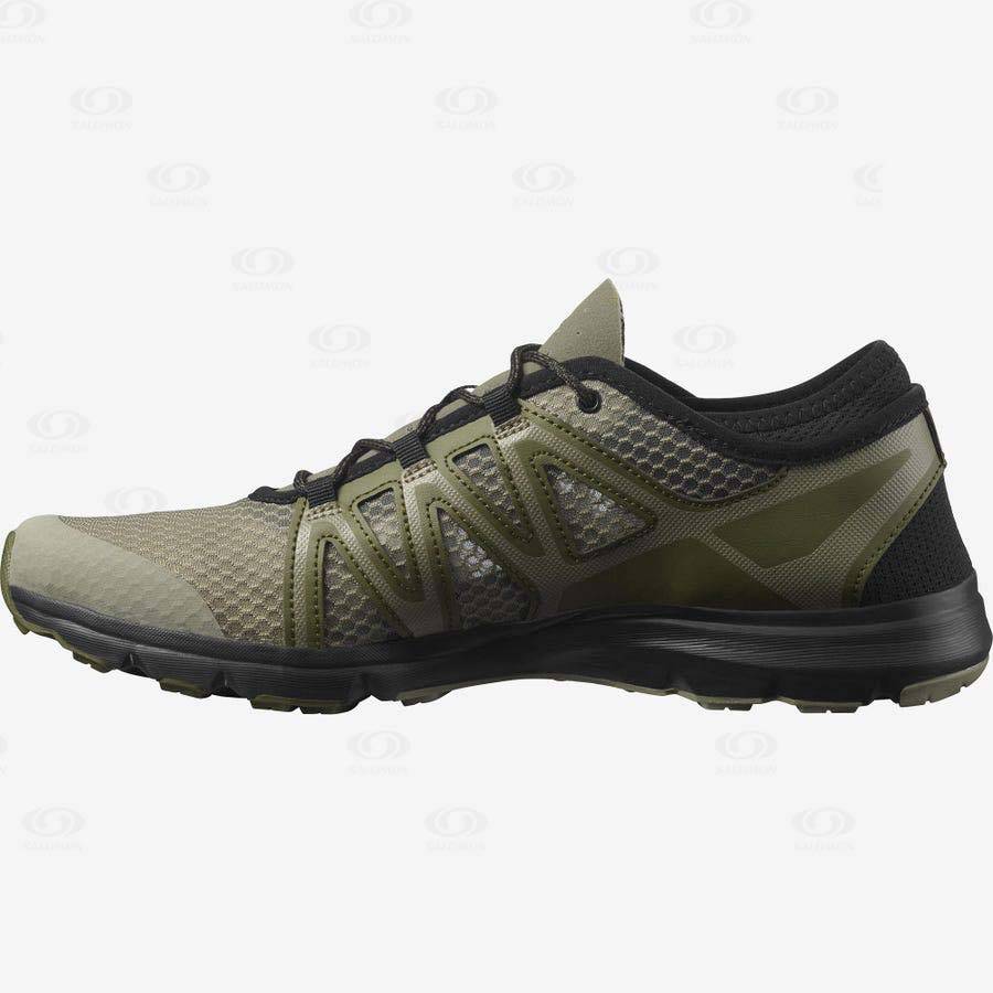 Zapatos de Agua Salomon CROSSAMPHIBIAN SWIFT 2 Hombre Verde Oliva | MX-A1465