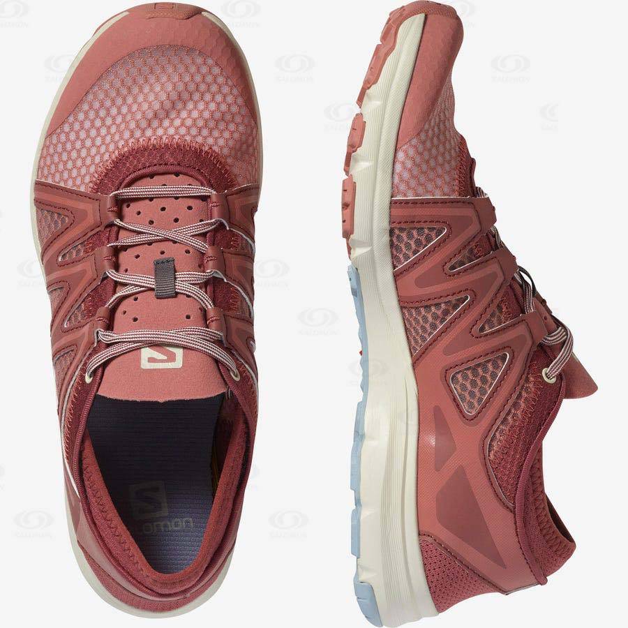 Zapatos de Agua Salomon CROSSAMPHIBIAN SWIFT 2 Mujer Rojos | MX-O2251