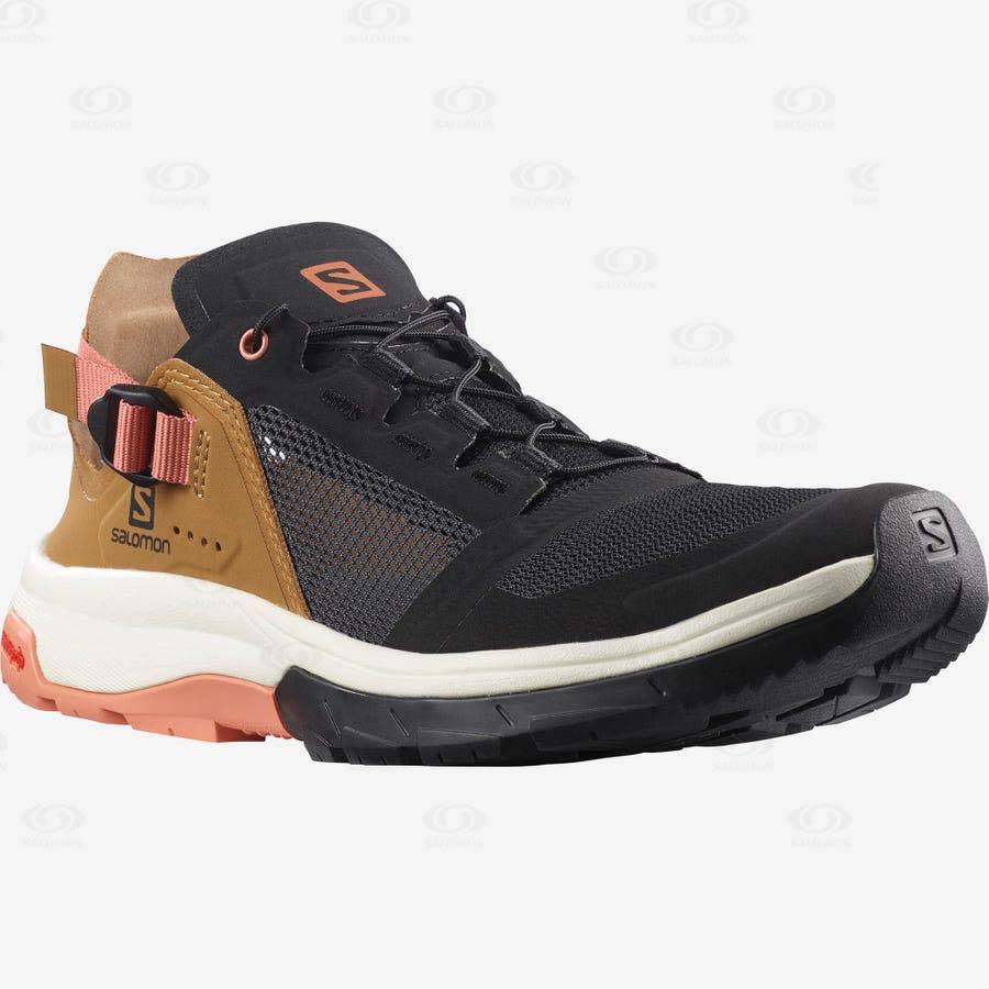 Zapatos de Agua Salomon TECH AMPHIB 4 Mujer Negros Marrom | MX-N1953