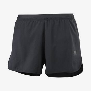 Bermudas Salomon CROSS 3'' Mujer Negros | MX-L1466