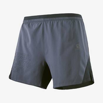 Bermudas Salomon CROSS 5'' Hombre Grises | MX-O2526