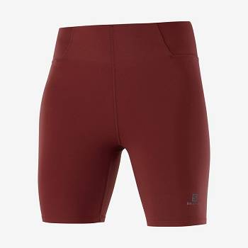 Bermudas Salomon CROSS MULTI 7'' Mujer Rojos | MX-O1089