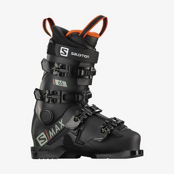 Botas Esqui Salomon S/MAX 65 Niños Negros Rojos | MX-O2076