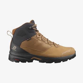 Botas Montaña Salomon OUTWARD GORE-TEX Hombre Negros Marrom | MX-S1317