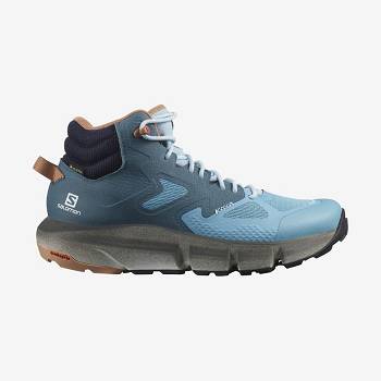 Botas Montaña Salomon PREDICT HIKE MID GORE-TEX Mujer Azules | MX-N1155