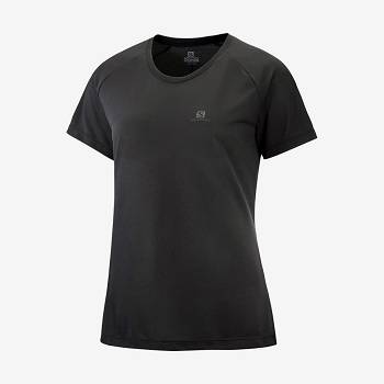 Camiseta Salomon CROSS REBEL Mujer Negros | MX-M2518