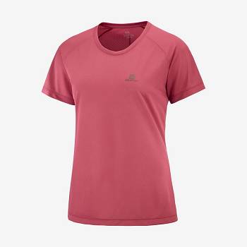 Camiseta Salomon CROSS REBEL Mujer Rojos | MX-M1734