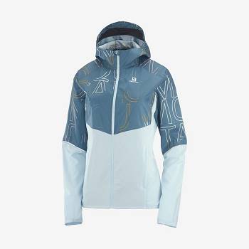 Chaqueta Softshell Salomon Chaquetas AGILE WIND Mujer Verdes | MX-L2250