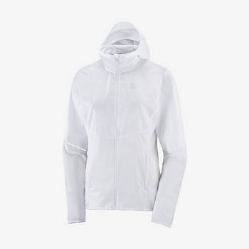 Chaqueta Softshell Salomon Chaquetas AGILE WIND Mujer Blancos | MX-M2133