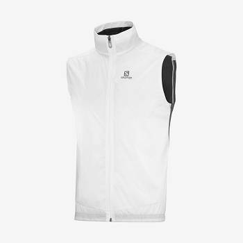 Chaqueta Softshell Salomon Chaquetas BONATTI AERO HYBRID Hombre Blancos | MX-L1662