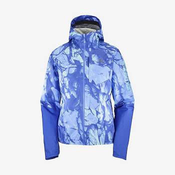 Chaqueta Softshell Salomon Chaquetas BONATTI WATERPROOF Mujer Azules | MX-O1070