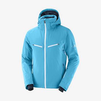 Chaqueta Softshell Salomon Chaquetas BRILLIANT Hombre Azules | MX-L2271