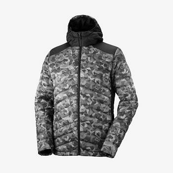 Chaqueta Softshell Salomon Chaquetas ESSENTIAL XWARM DOWN Hombre Blancos Negros | MX-O2167