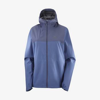 Chaqueta Softshell Salomon Chaquetas ESSENTIAL WATERPROOF 2.5L Mujer Azules | MX-S1667