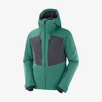 Chaqueta Softshell Salomon Chaquetas HIGHLAND Hombre Verdes | MX-A2452