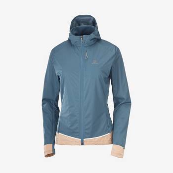 Chaqueta Softshell Salomon Chaquetas LIGHT SHELL Mujer Azules | MX-A2116