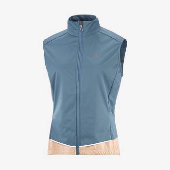 Chaqueta Softshell Salomon Chaquetas LIGHT SHELL Mujer Azules | MX-O2230