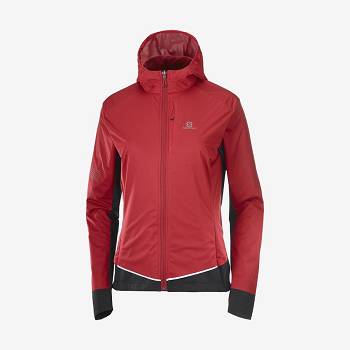 Chaqueta Softshell Salomon Chaquetas LIGHT SHELL Mujer Rojos | MX-S2332