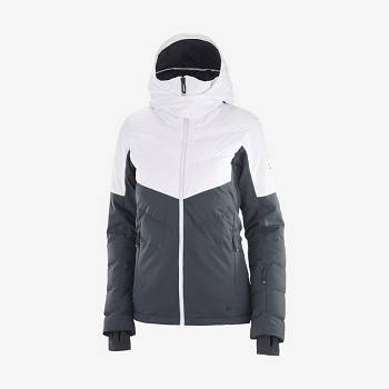 Chaqueta Softshell Salomon Chaquetas NEW PREVAIL Mujer Negros Blancos | MX-A1045