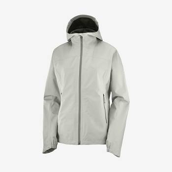 Chaqueta Softshell Salomon Chaquetas OUTLINE GORE-TEX 2.5L Mujer Blancos | MX-A1521