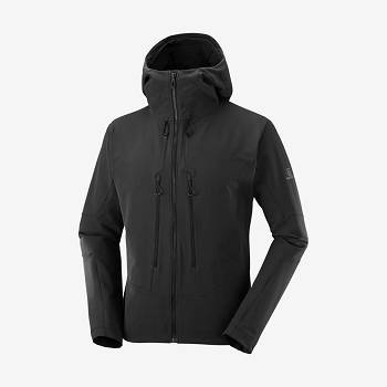 Chaqueta Softshell Salomon Chaquetas OUTPEAK SOFTSHELL Hombre Negros | MX-A2354